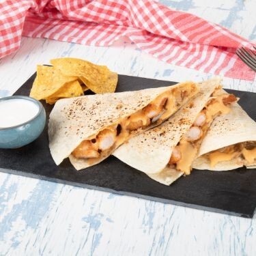 Karidesli Quesadilla