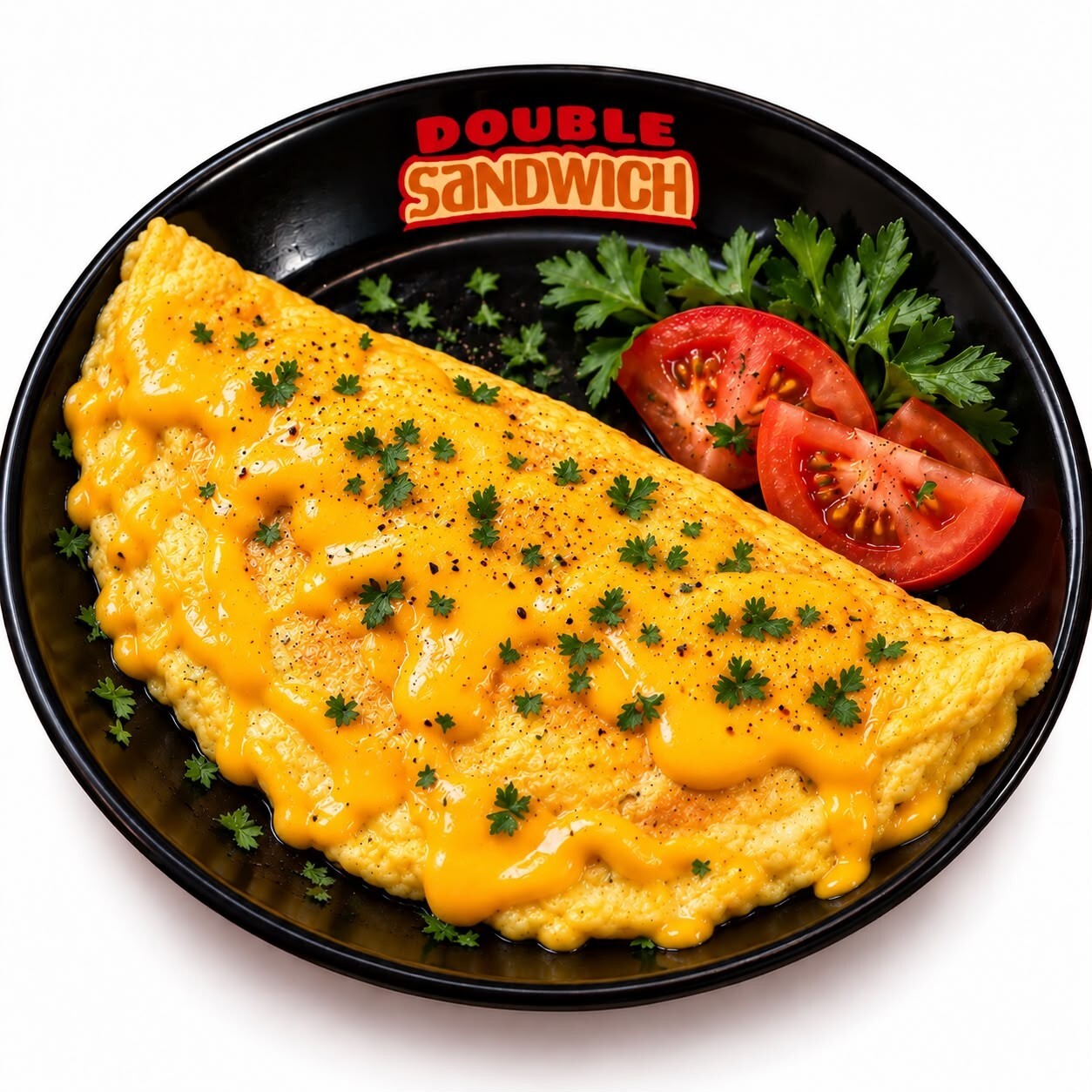 Cheddar Soslu Omlet