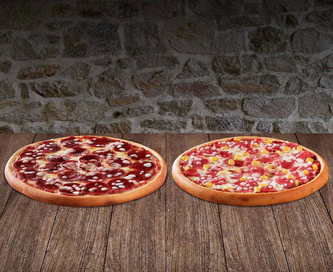 2 Adet Küçük Boy Mega Mix Pizza