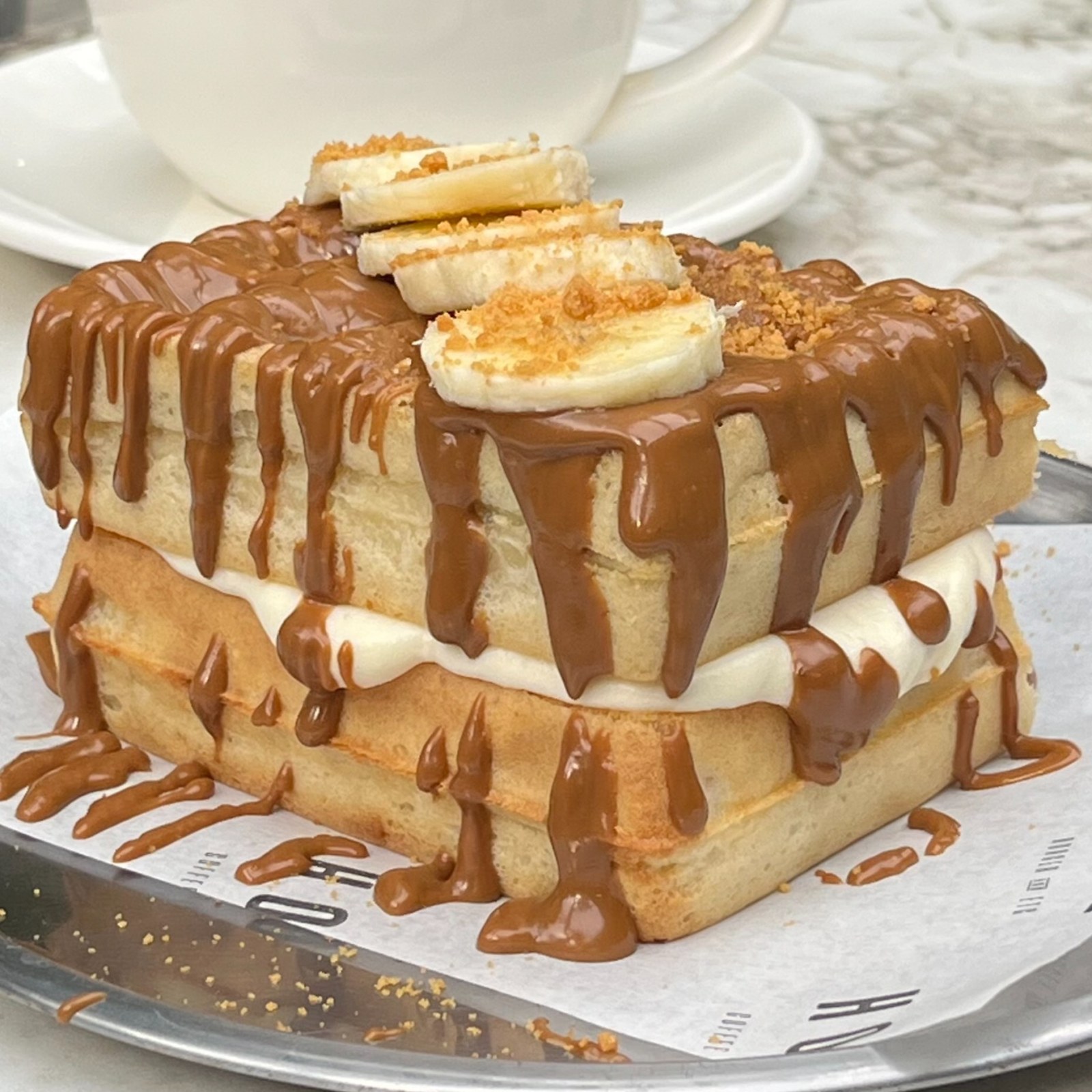 Biscoff Waffle