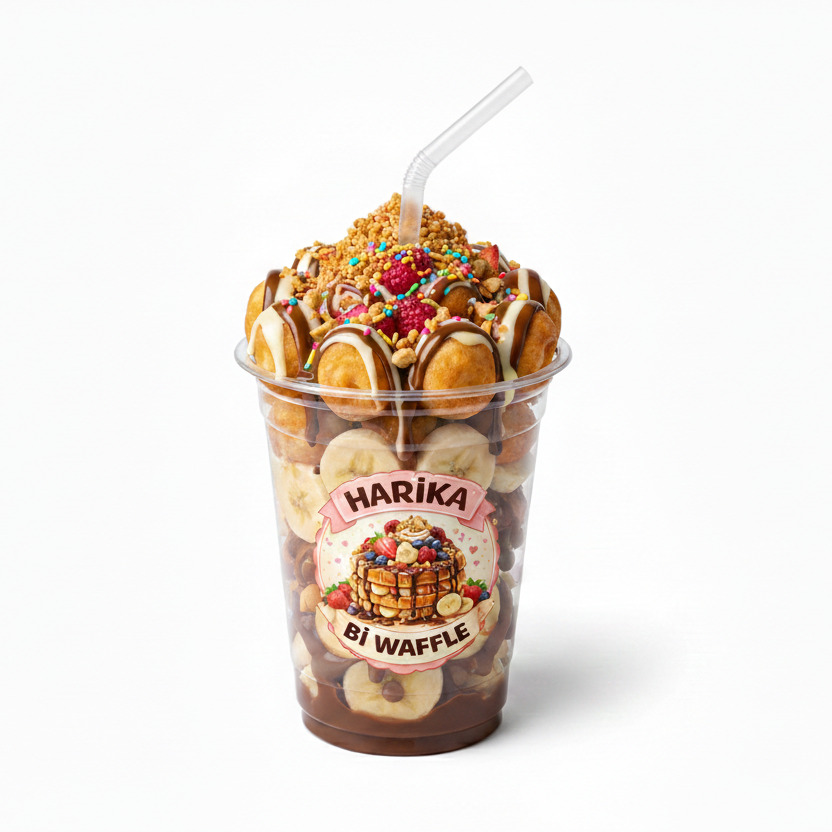 Bi Nocella & fındık Waffle (cup)