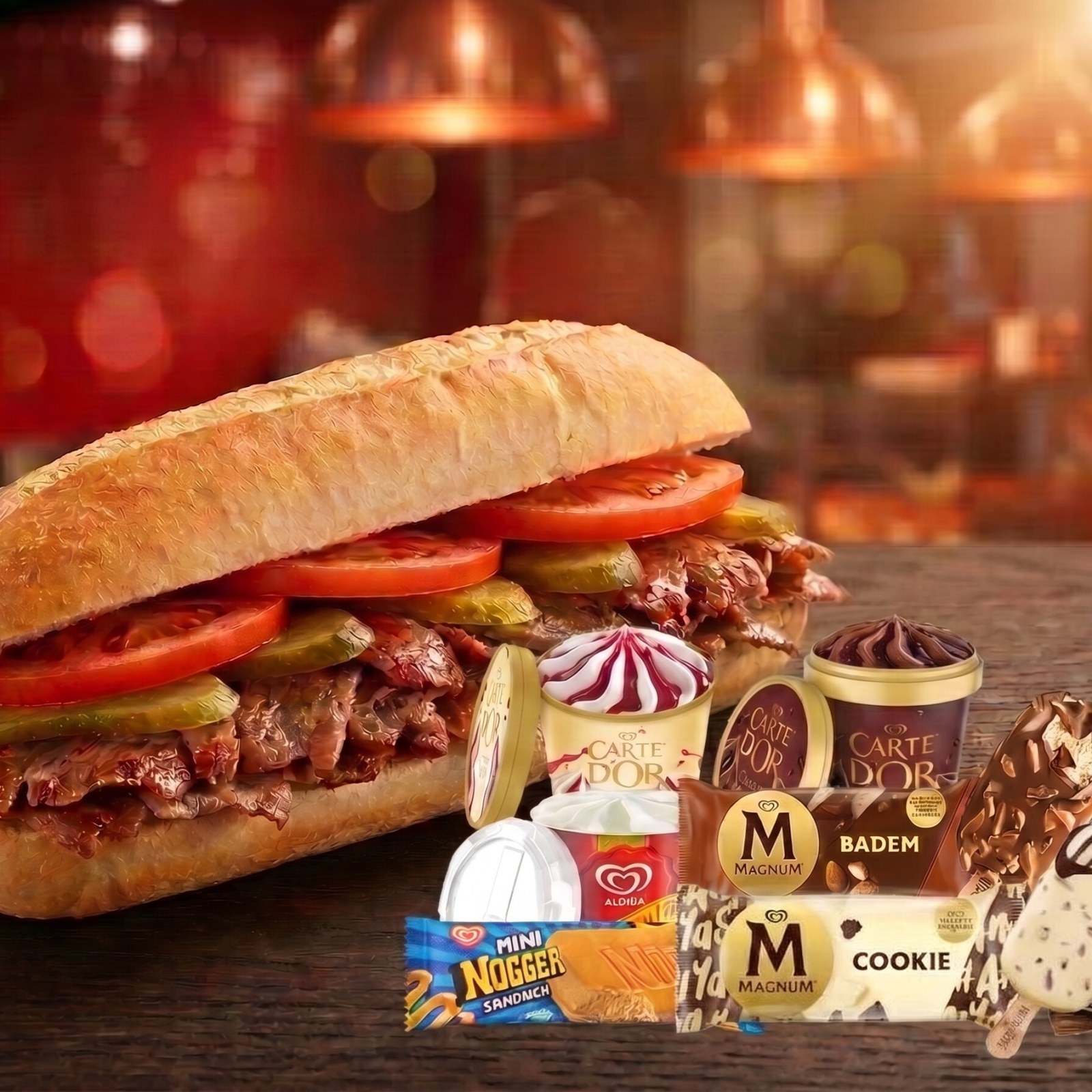 Atom — Et Döner & Algida Keyif Menüsü