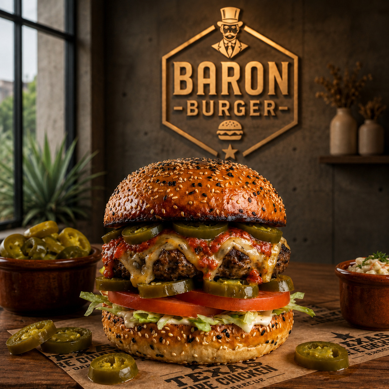 Texas Fire Burger