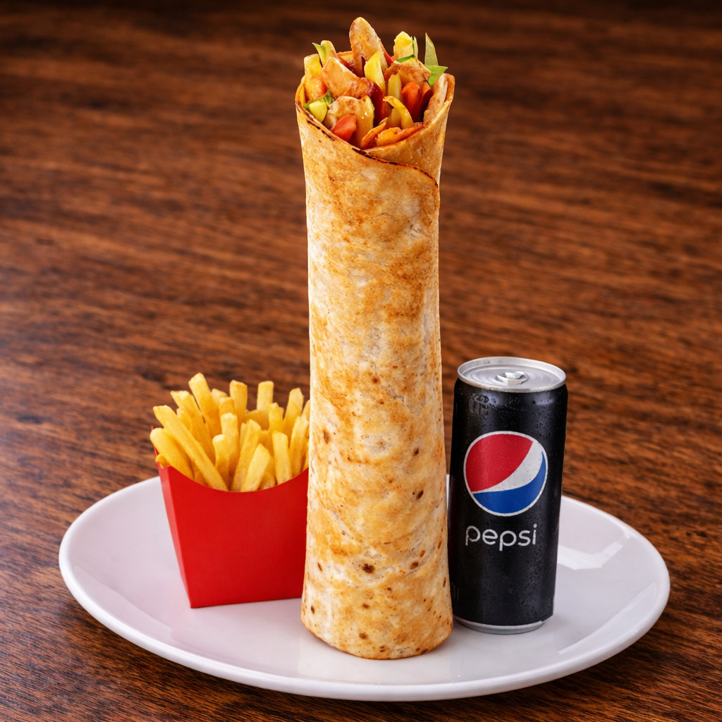 Kolalı Sırık Et Döner Menü