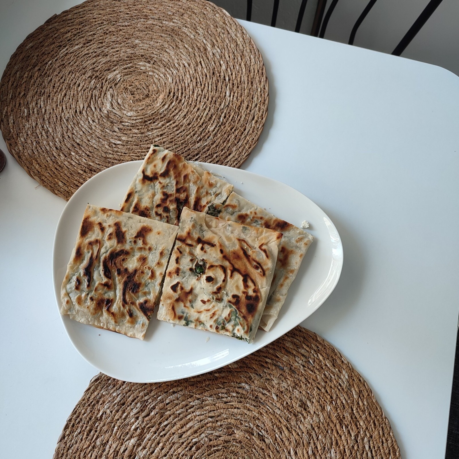 El Açması (Klasik) Ispanaklı Tulum Peynirli Gözleme