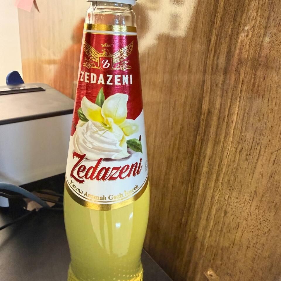 Zedazeni Krema Aromalı Gazlı İçecek