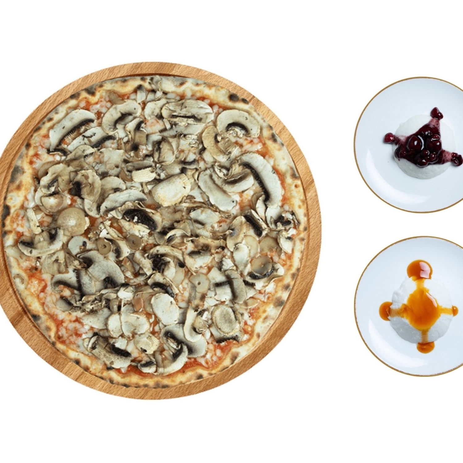 Mantarlı Pizza (Orta)