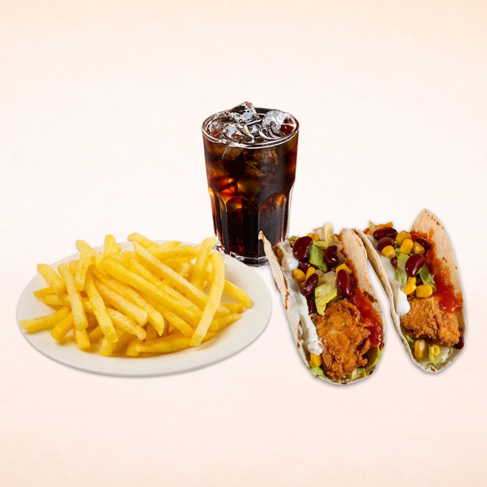 2'li Taco Combo Menü
