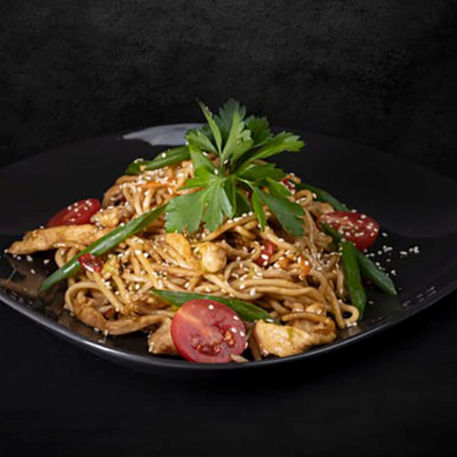 Teryaki Soslu Karidesli Noodle