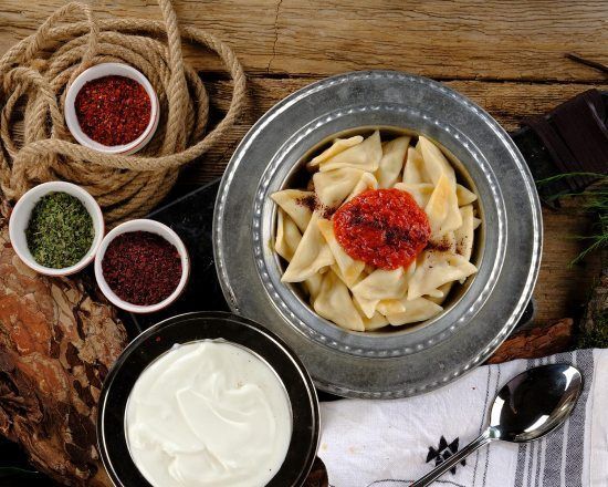 Muska Mantı ( Kıymalı )