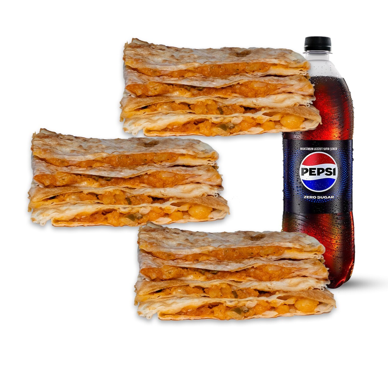 3'lü Patatesli Gözleme Menü