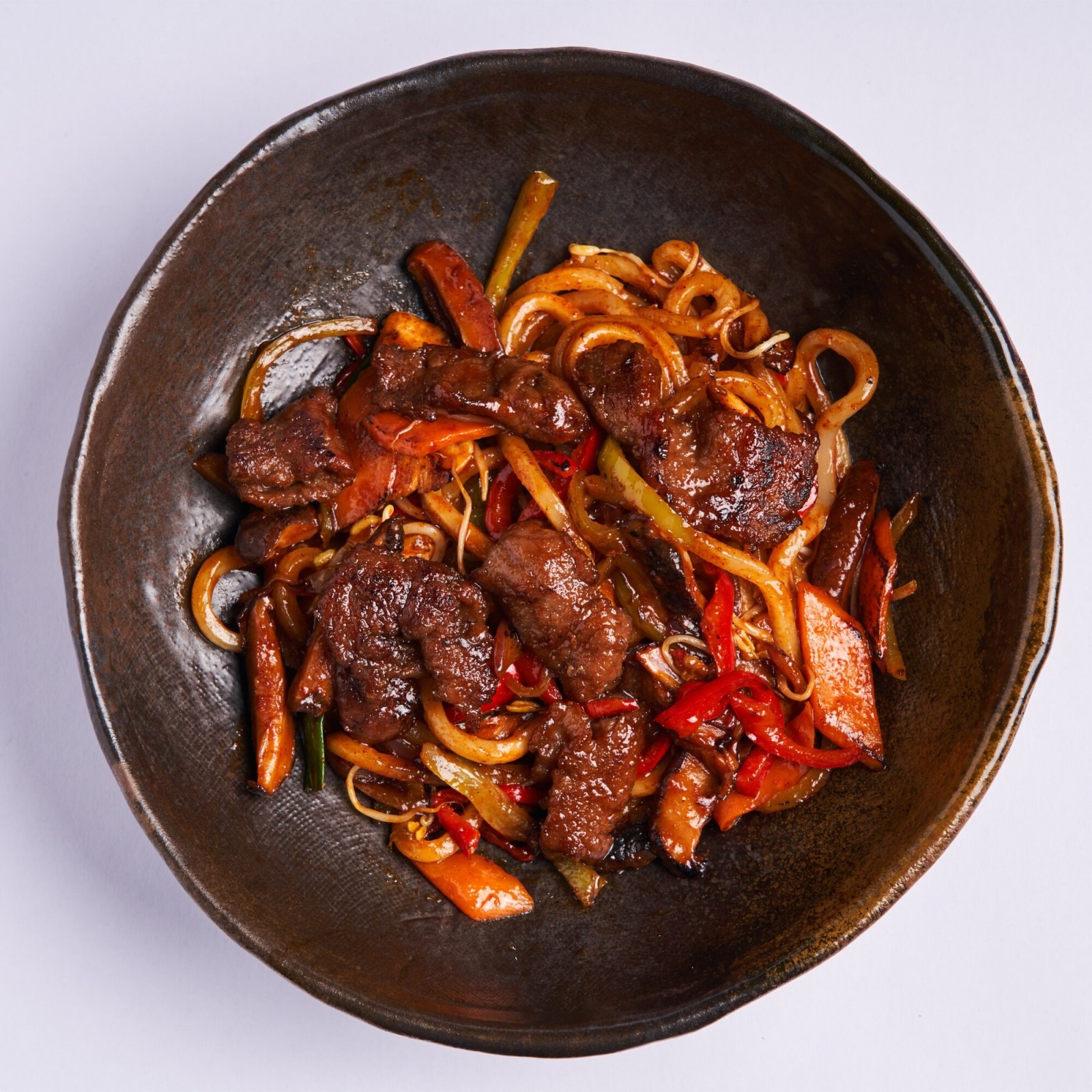 Kore Soslu Dana Etli Udon