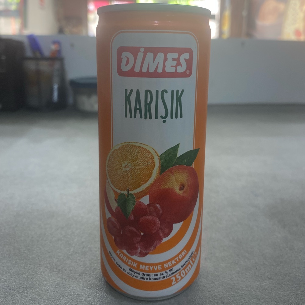 Dımes Meyve Suyu Karışık (250ml)