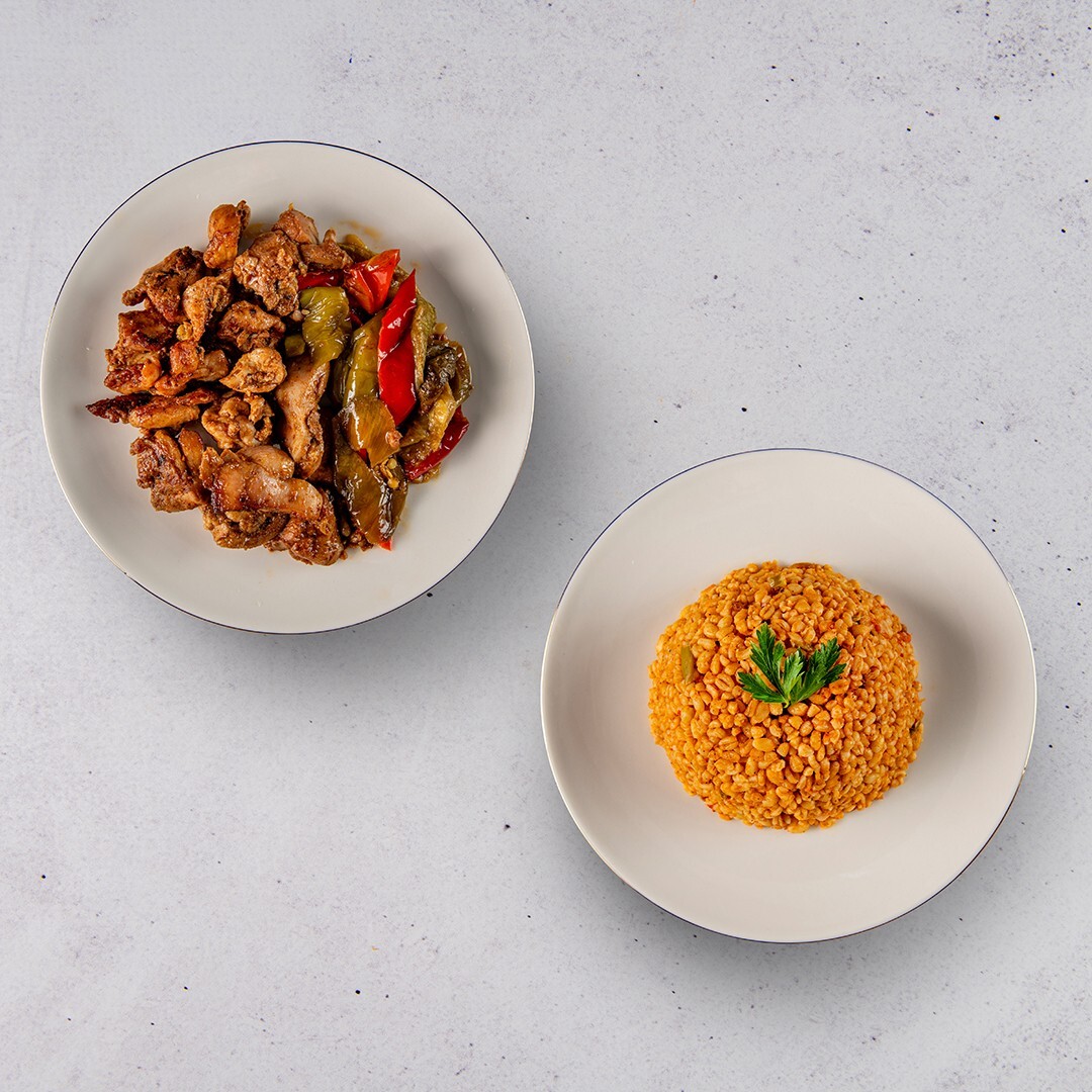 Tavuk Şiş & Bulgur Pilavı