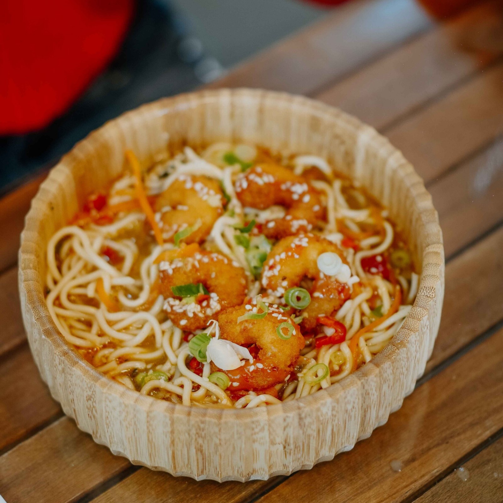 TEMPURA KARİDESLİ NOODLE