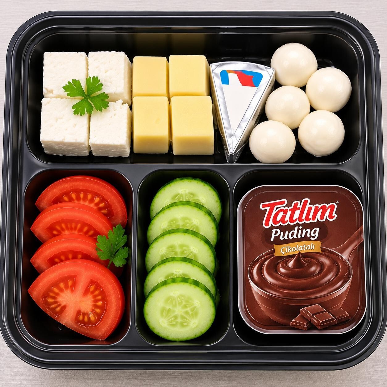 Mini Bol Peynir + Sütaş Puding 200gr
