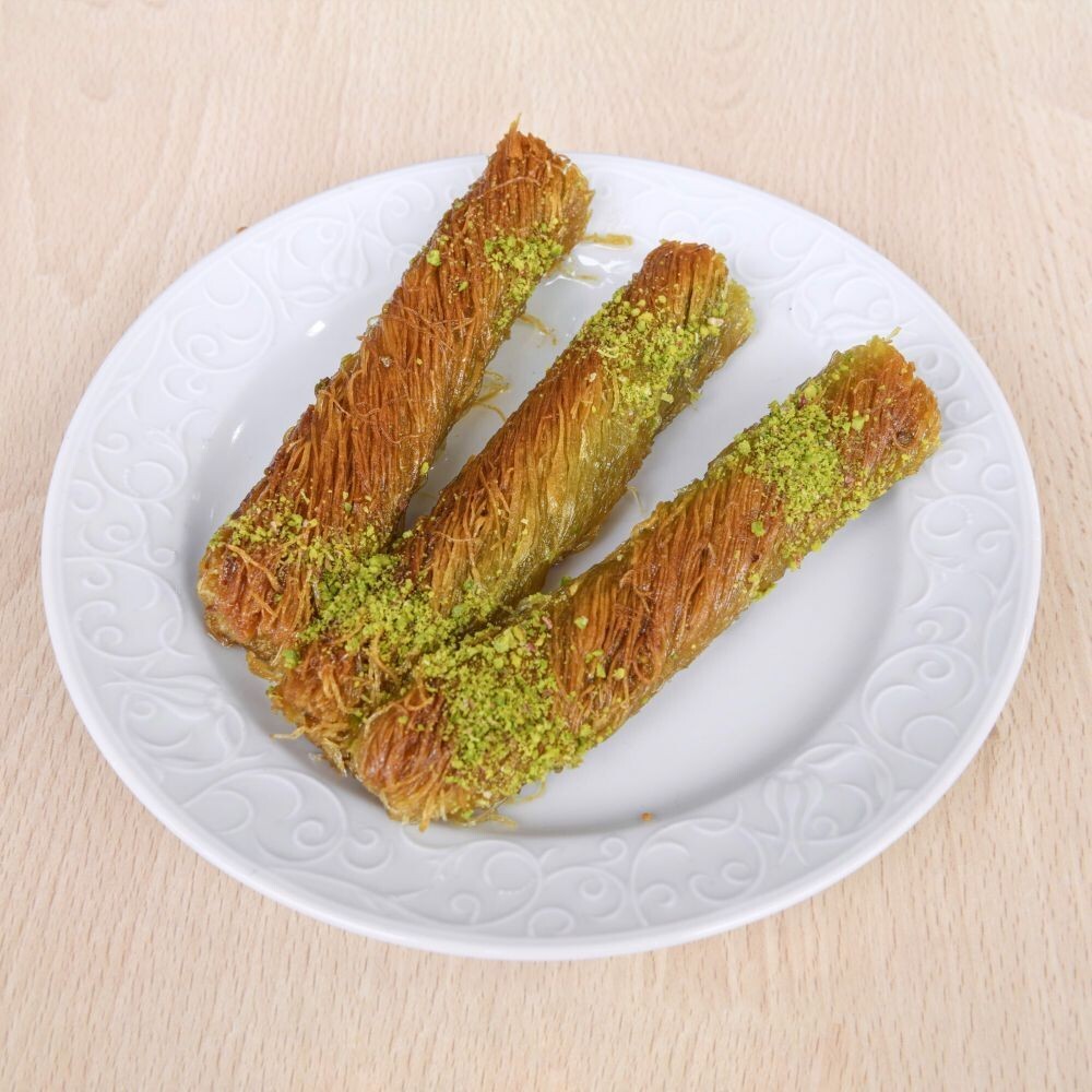 Kaymaklı Antep Fıstıklı Burma Katmer