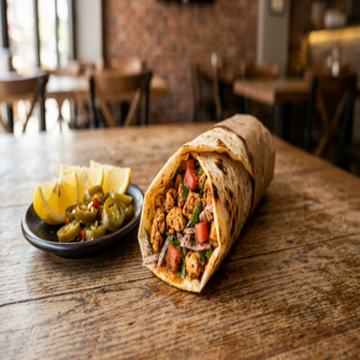 60 cm Tavuk Tantuni Dürüm