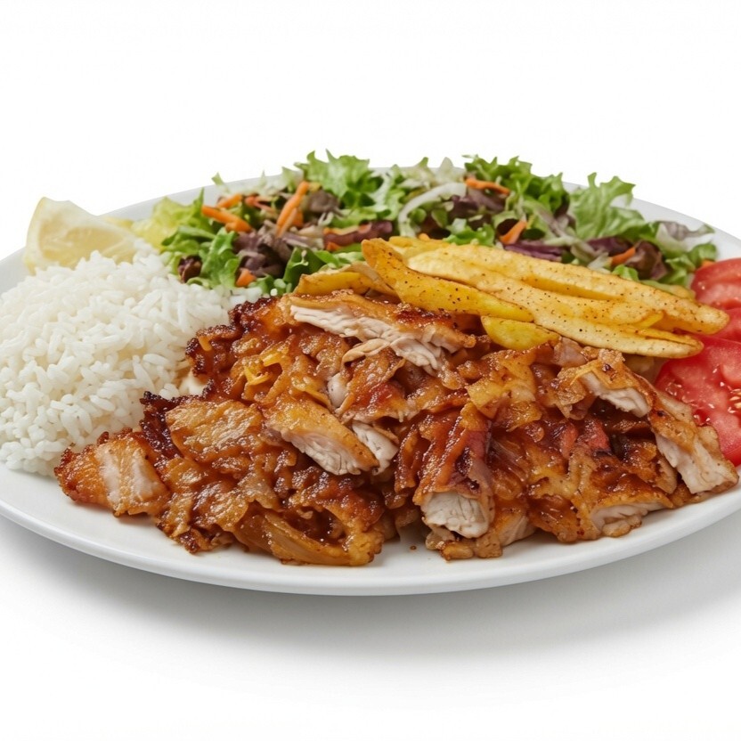 Pilav Üstü Tavuk Döner Menü
