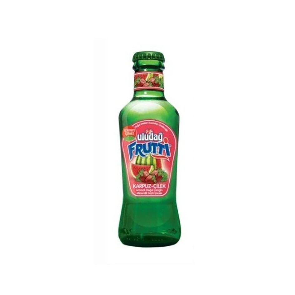 Uludağ Frutti Karpuzlu Çilekli Maden Suyu (200 ml)