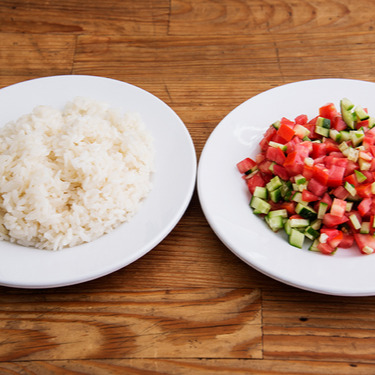 Sade Pilav & Salata