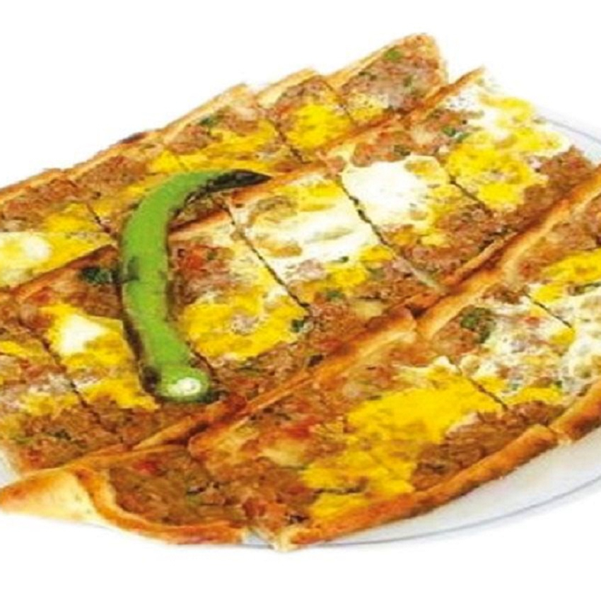 Kıymalı Yumurtalı Pide+Sütaş Ayran+Salata