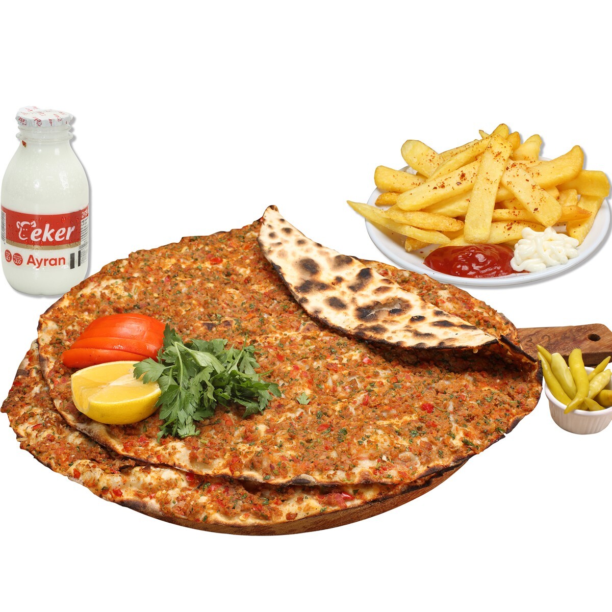 2'li Lahmacun Menü