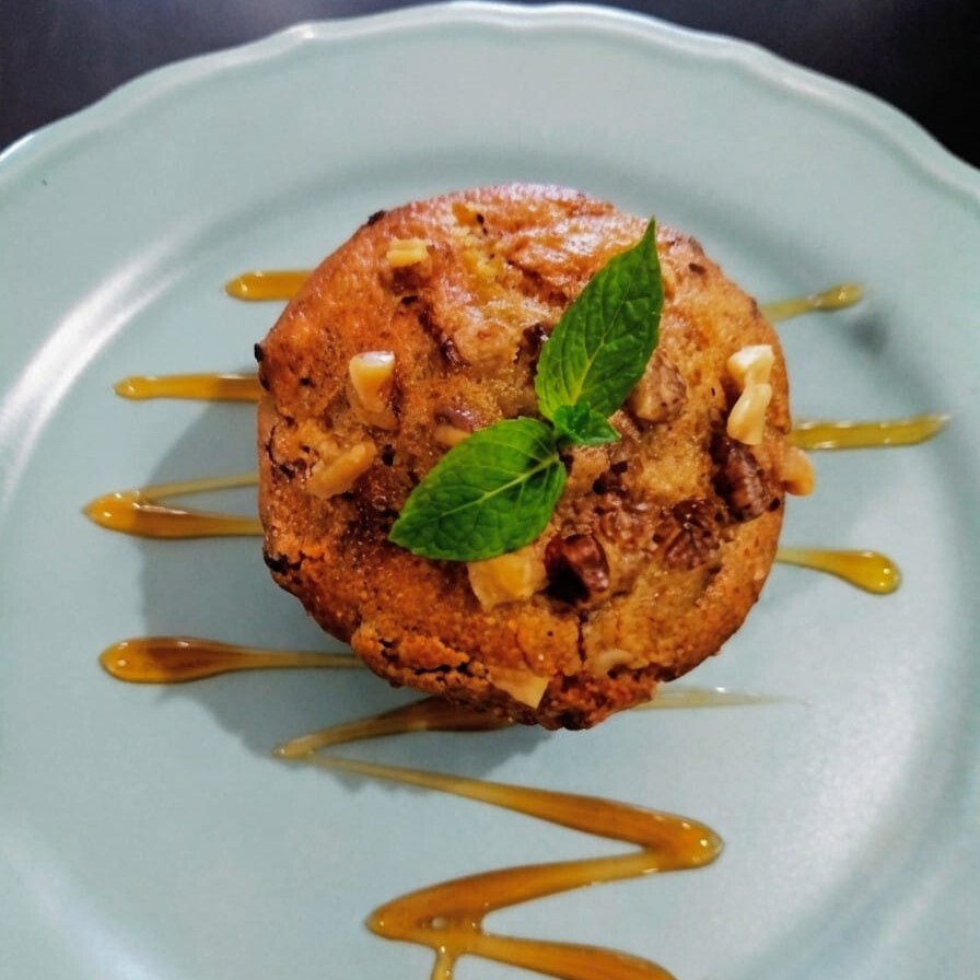 Muffin Üzümlü Cevizli