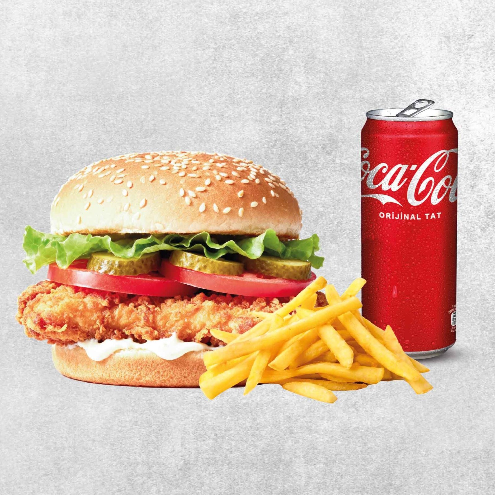 Chicken Burger Menü