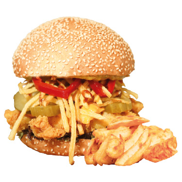 Crispy Chef Special Burger
