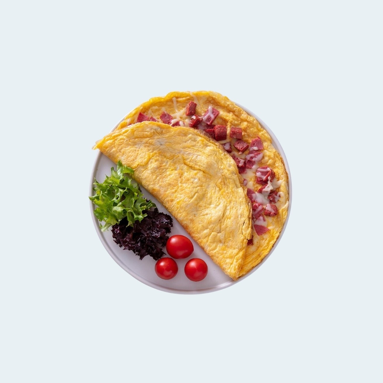 Şarküteri Omlet