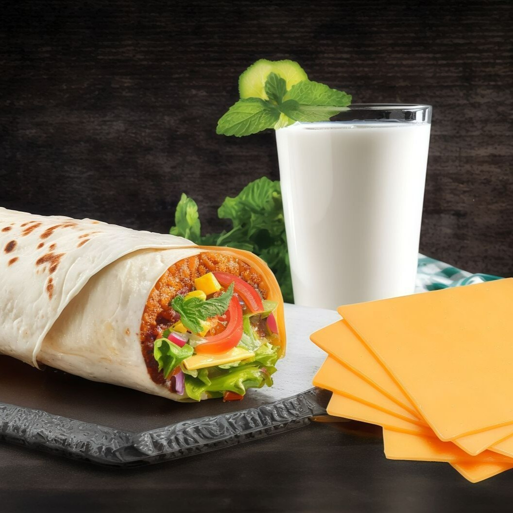 Gurme Spesiyal Cheddarlı Çiğ Köfte Dürüm