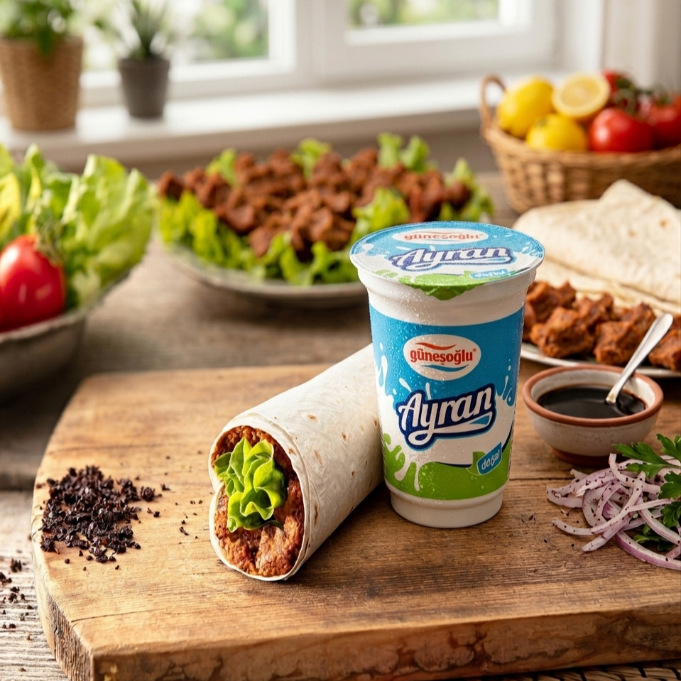 1 Dürüm + 1 Ayran