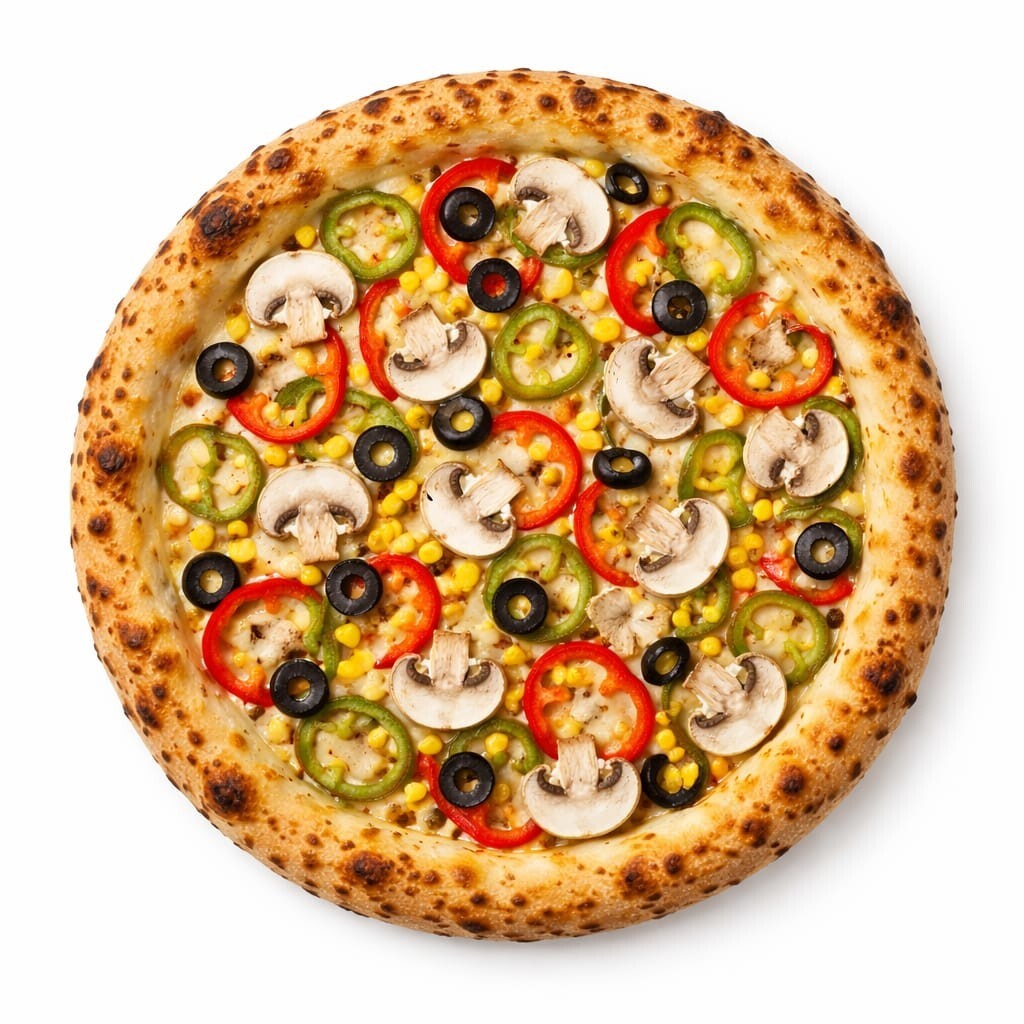 Sebzeli Pizza