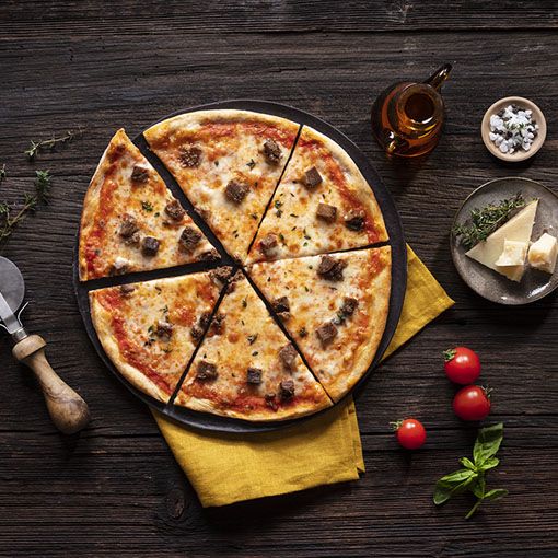 Kavurmalı Pizza