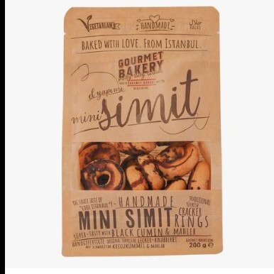 Gourmet Bakery Mini Susamlı Simit Kurabiye (200 Gr)