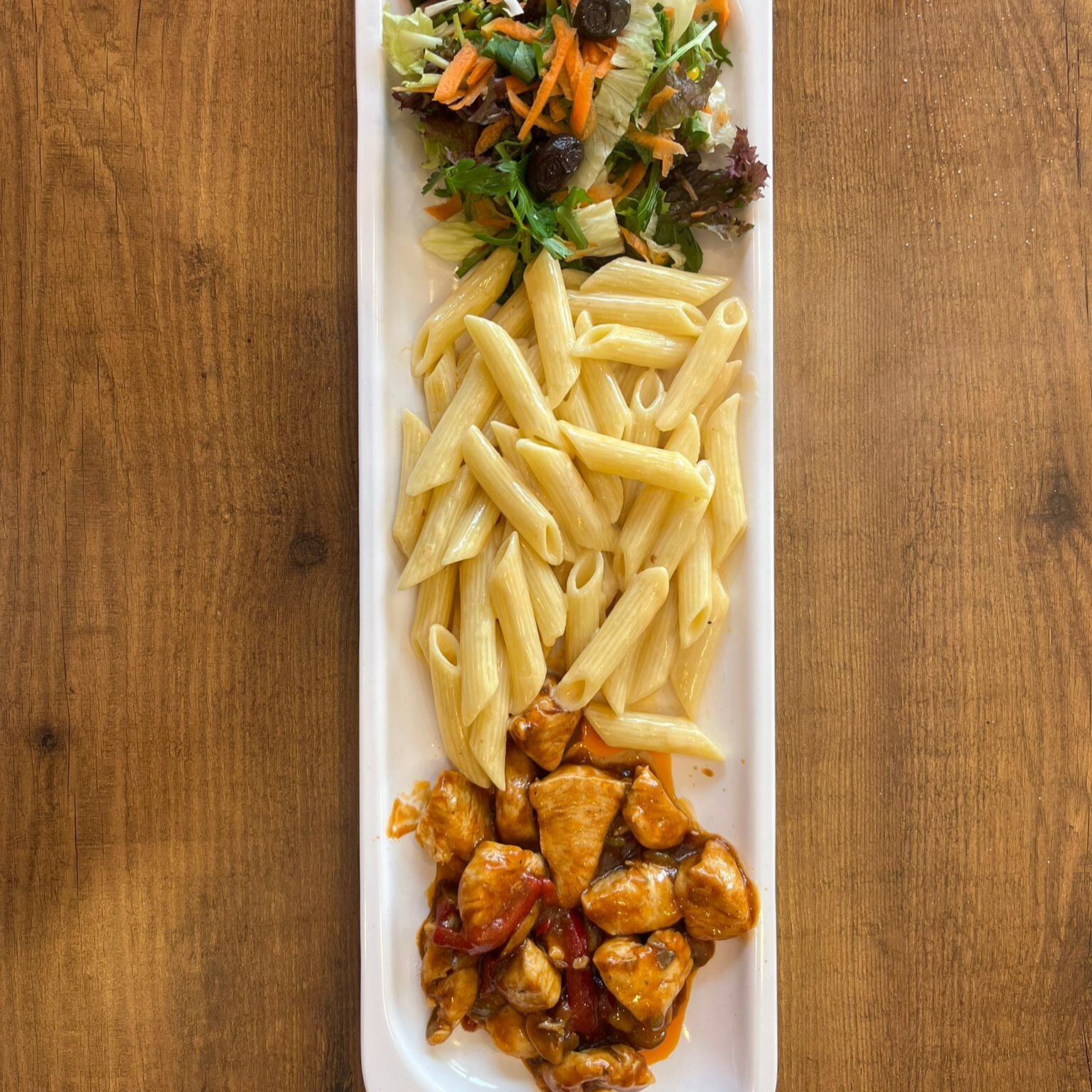Barbekü Soslu Tavuk Combo