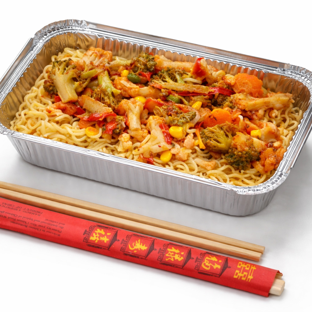 Sebzeli Noodle