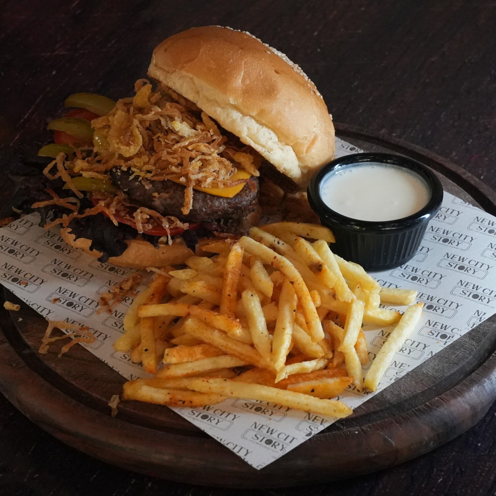 Trüf Mayonezli Burger