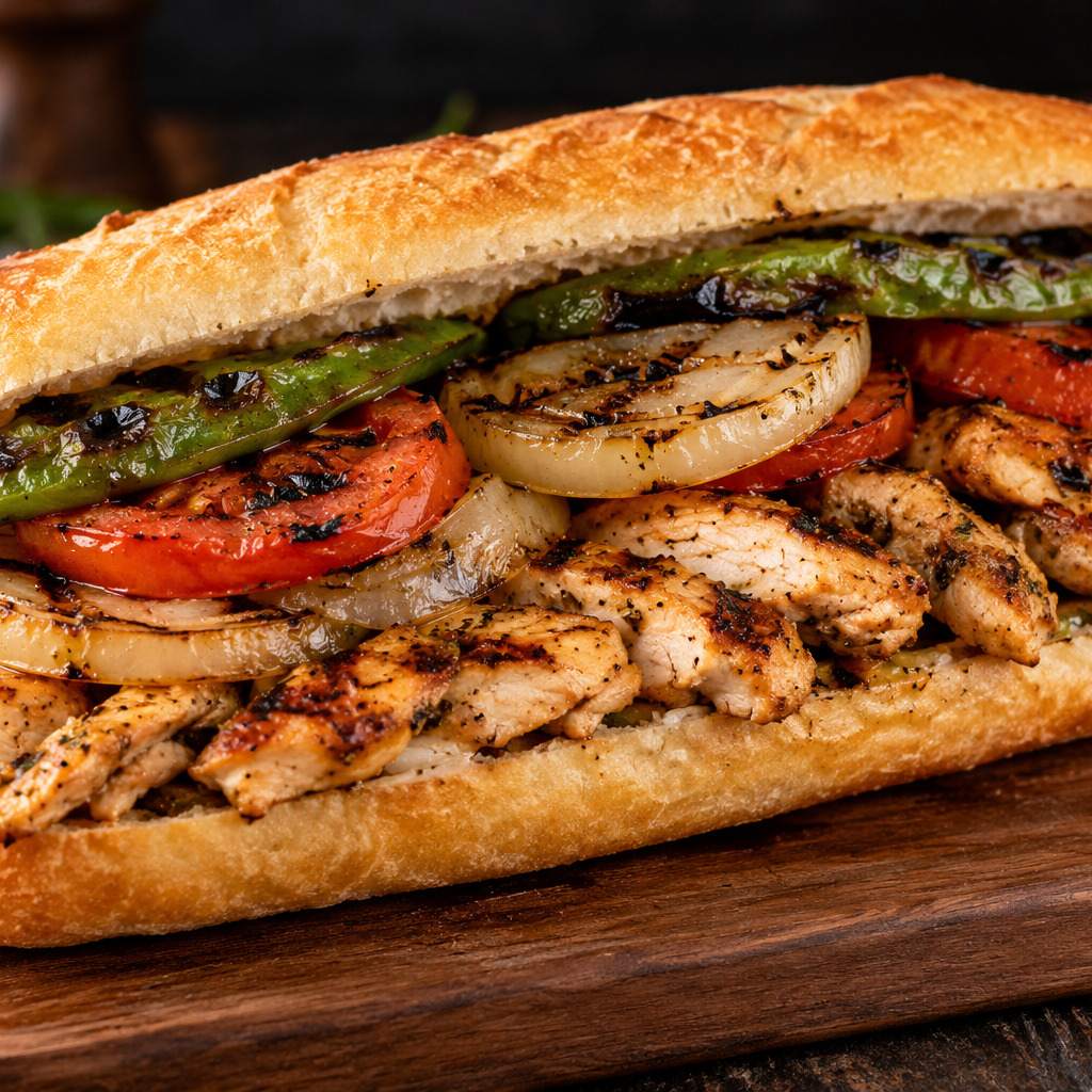 Ekmek Arası Izgara Tavuk