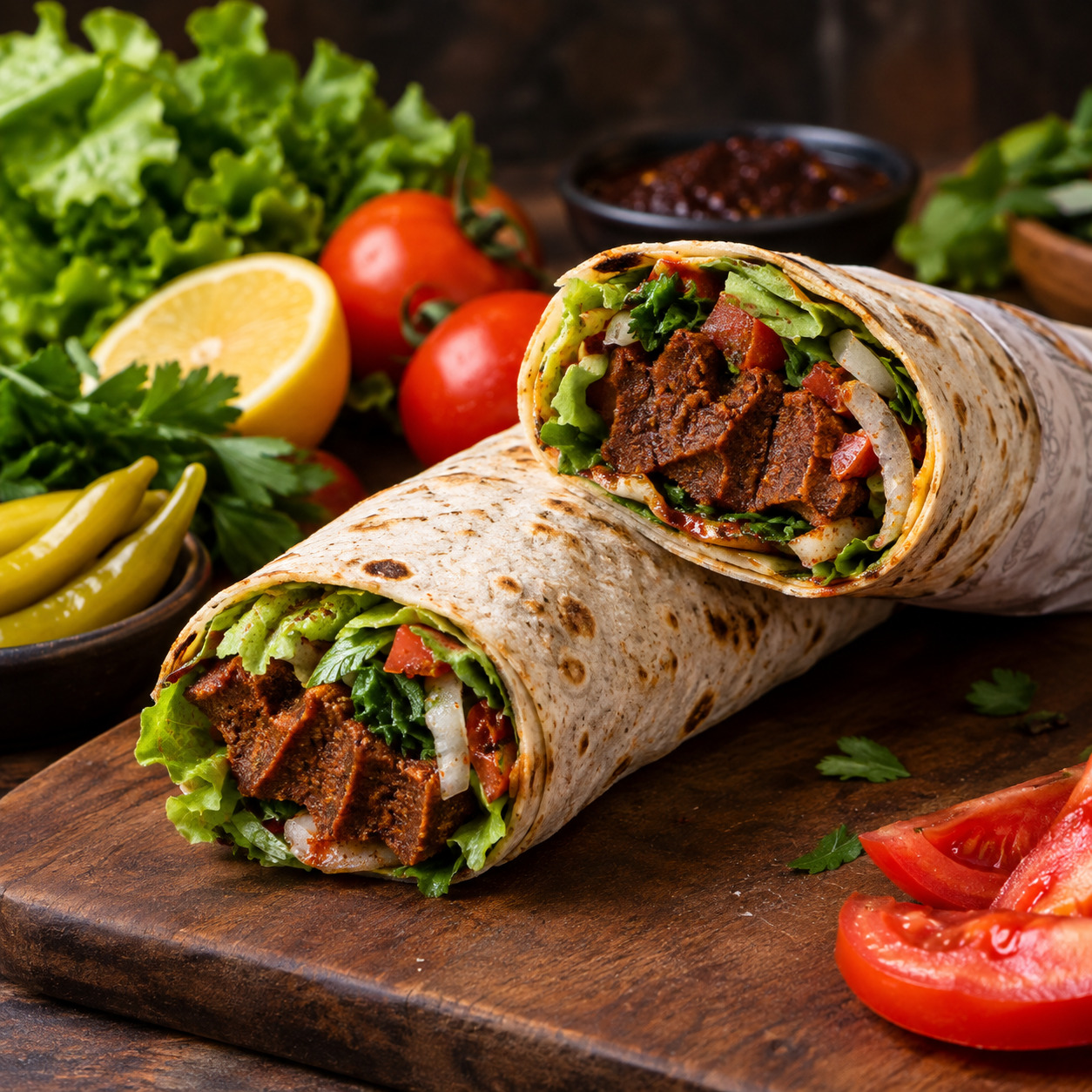 Normal Çiğköfte Dürüm ( 80 gr, }