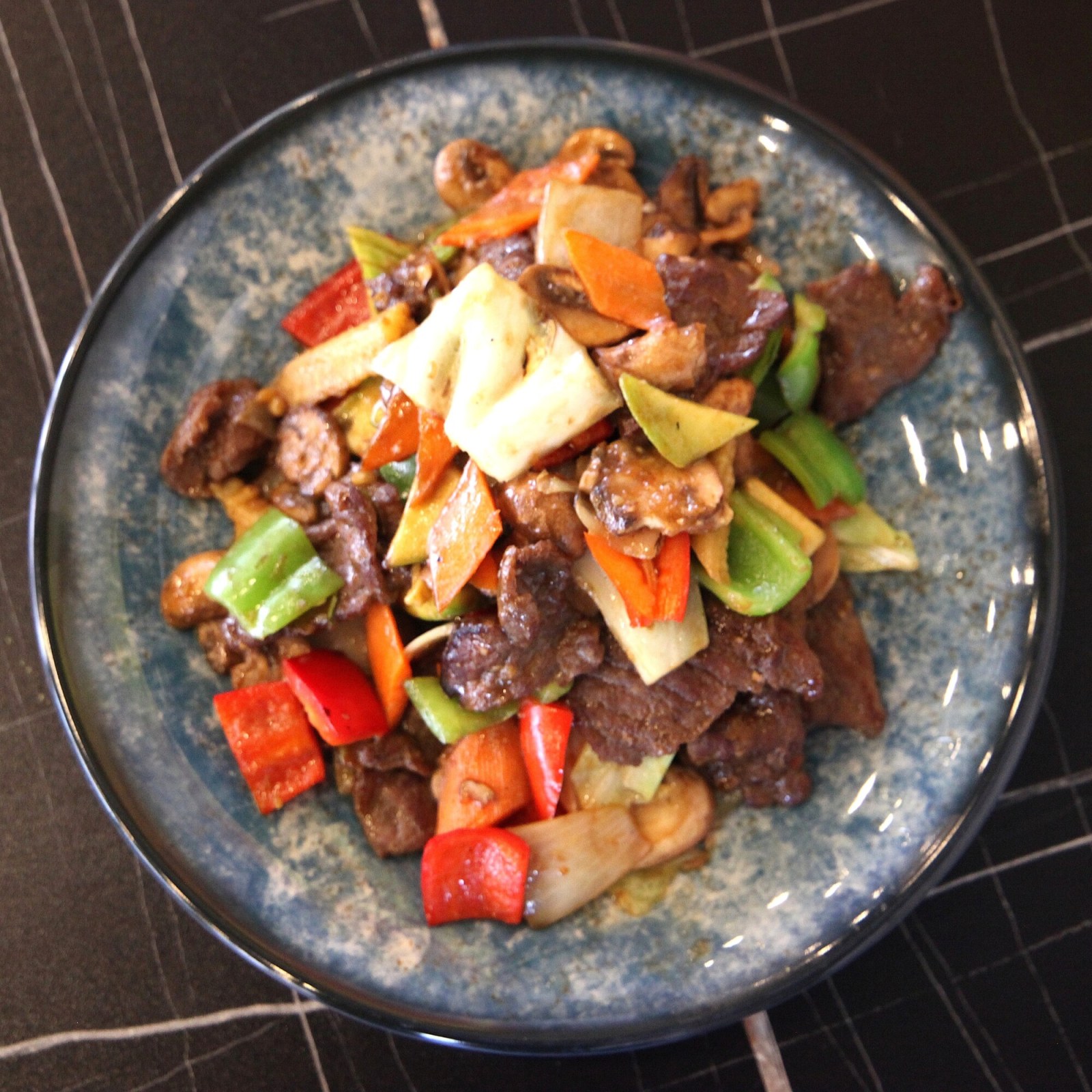 Karışık Sebzeli Dana Eti (Beef with Mixed Vegetables)