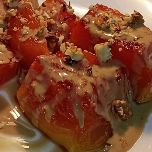 Bal Kabağı Tatlısı Tahinli