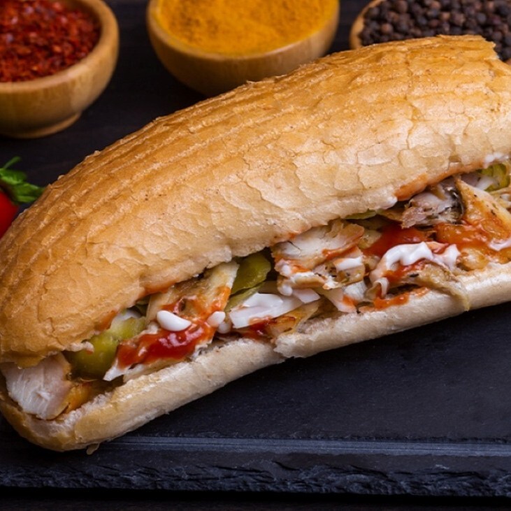Tam Ekmek Arası Tavuk Döner