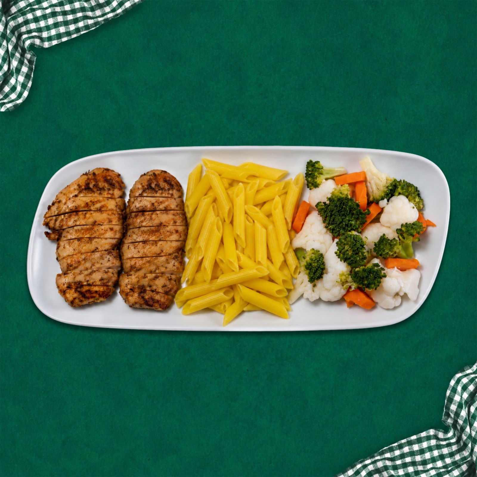 Light Penne Pirzola Tabağı