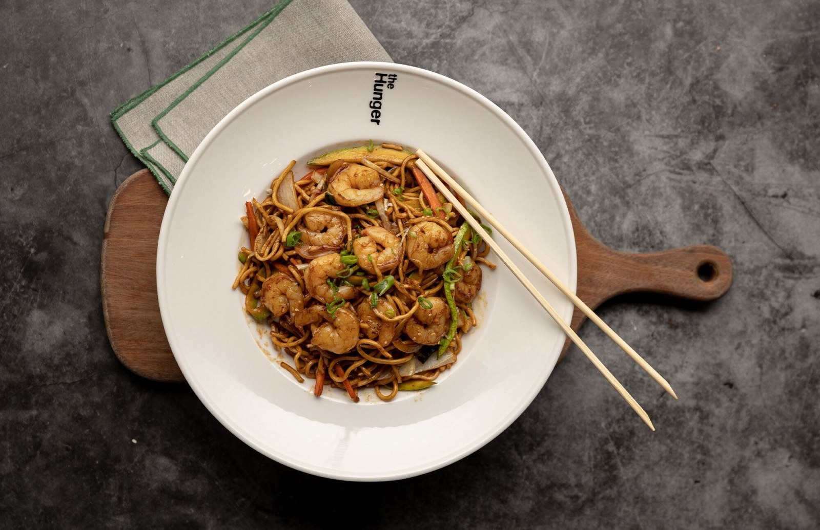 Karidesli Noodle