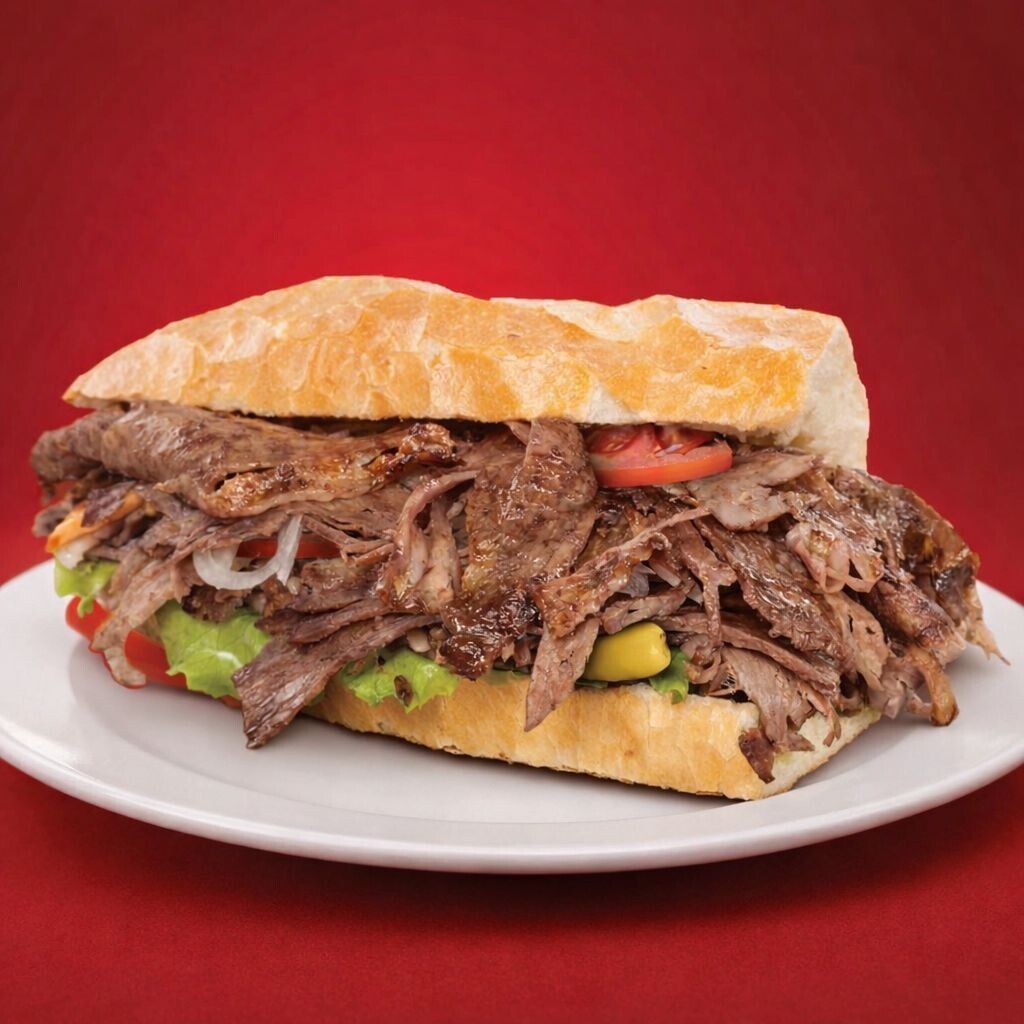 Tam Somun Ekmek Arası Et Döner