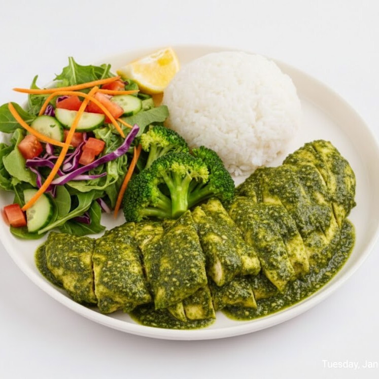 Pesto Chicken Plate