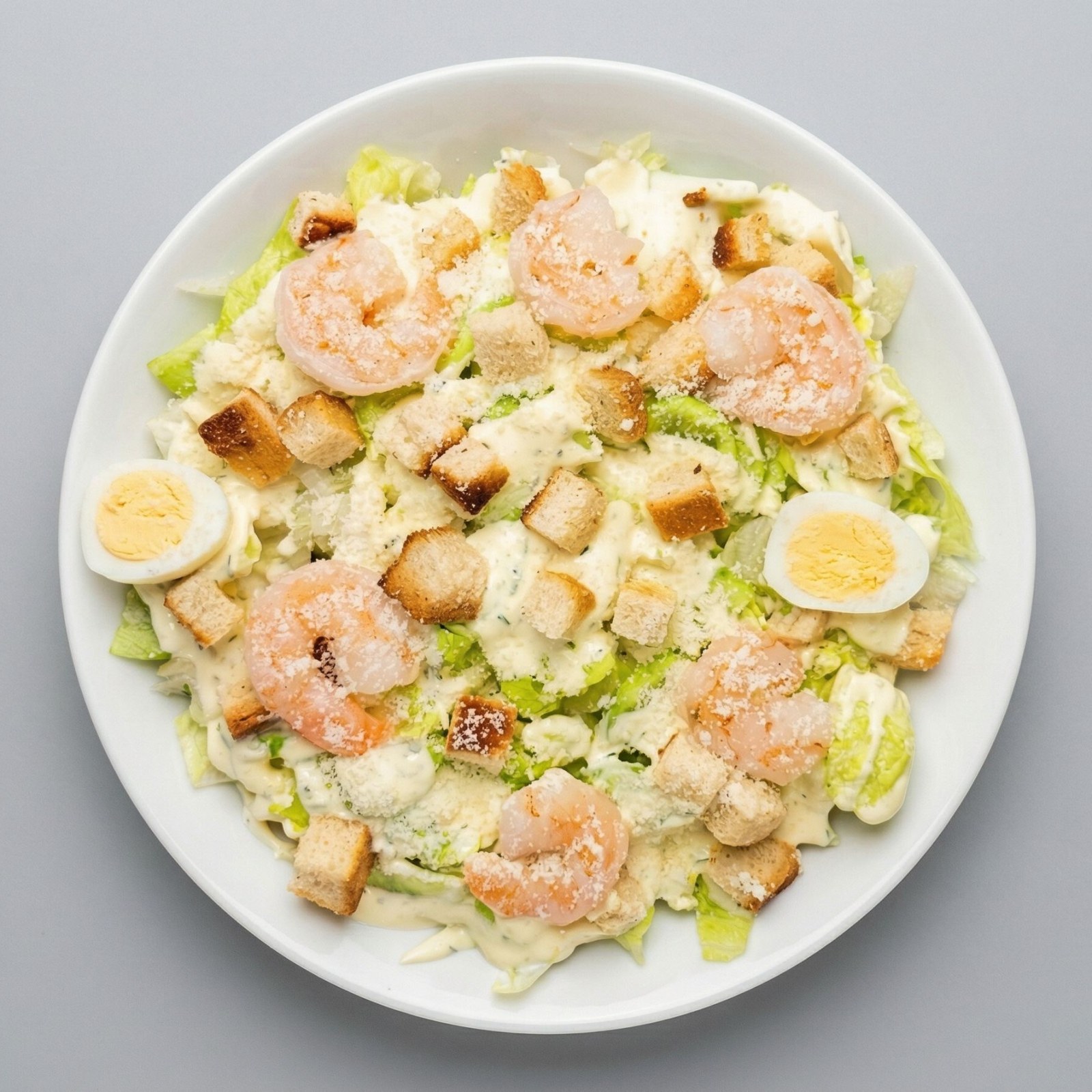 Karidesli Sezar Salata