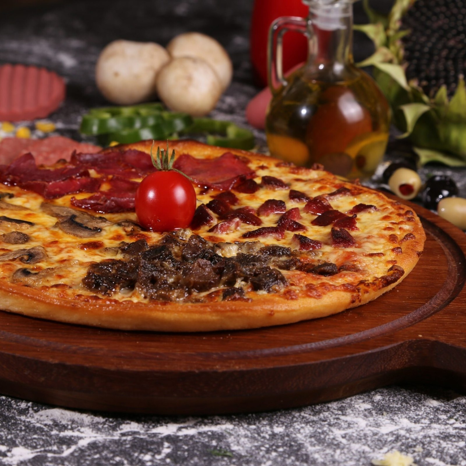 Kavurmalı Pide